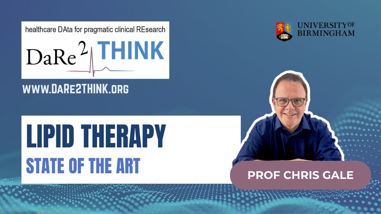 Lipid Therapy State of the Art - Professor Derek Connolly - DaRe2THINK Webinar