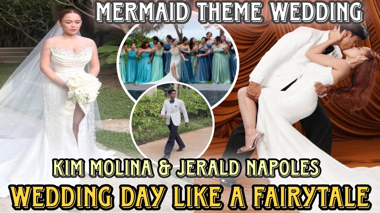 Kim Molina and Jerald Napoles DREAM WEDDING | Parang sa fairytales nangyari na | Best Wishes KIMJE💍