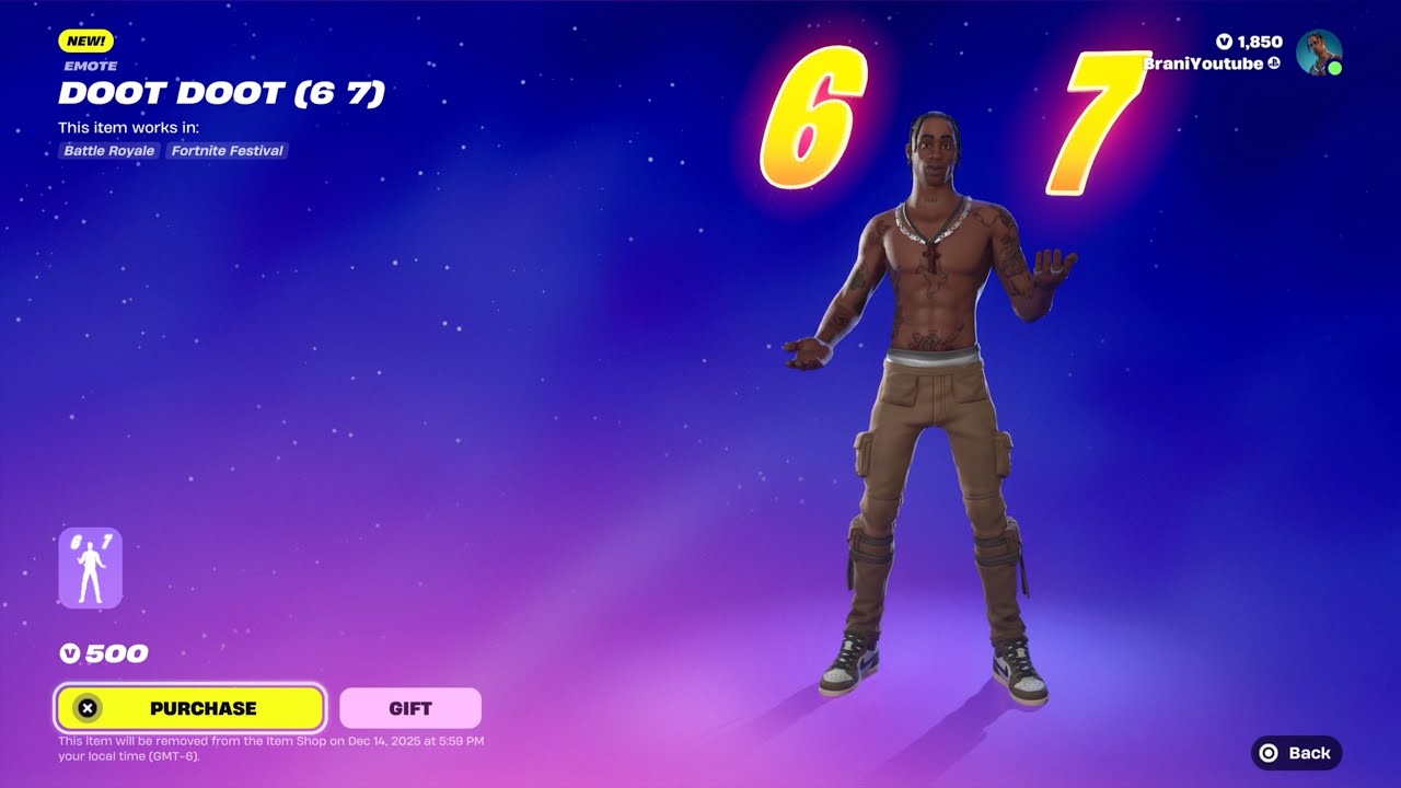 Doot Doot 67 | Fortnite Emote 