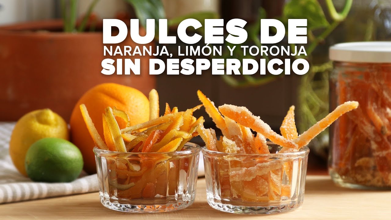 Dulces de naranja, lim&oacute;n y toronja | Bien Tasty