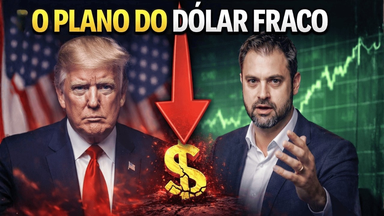 TRUMP QUER ENFRAQUECER O DÓLAR E ISSO EXPLICA O RALLY DO BRASIL