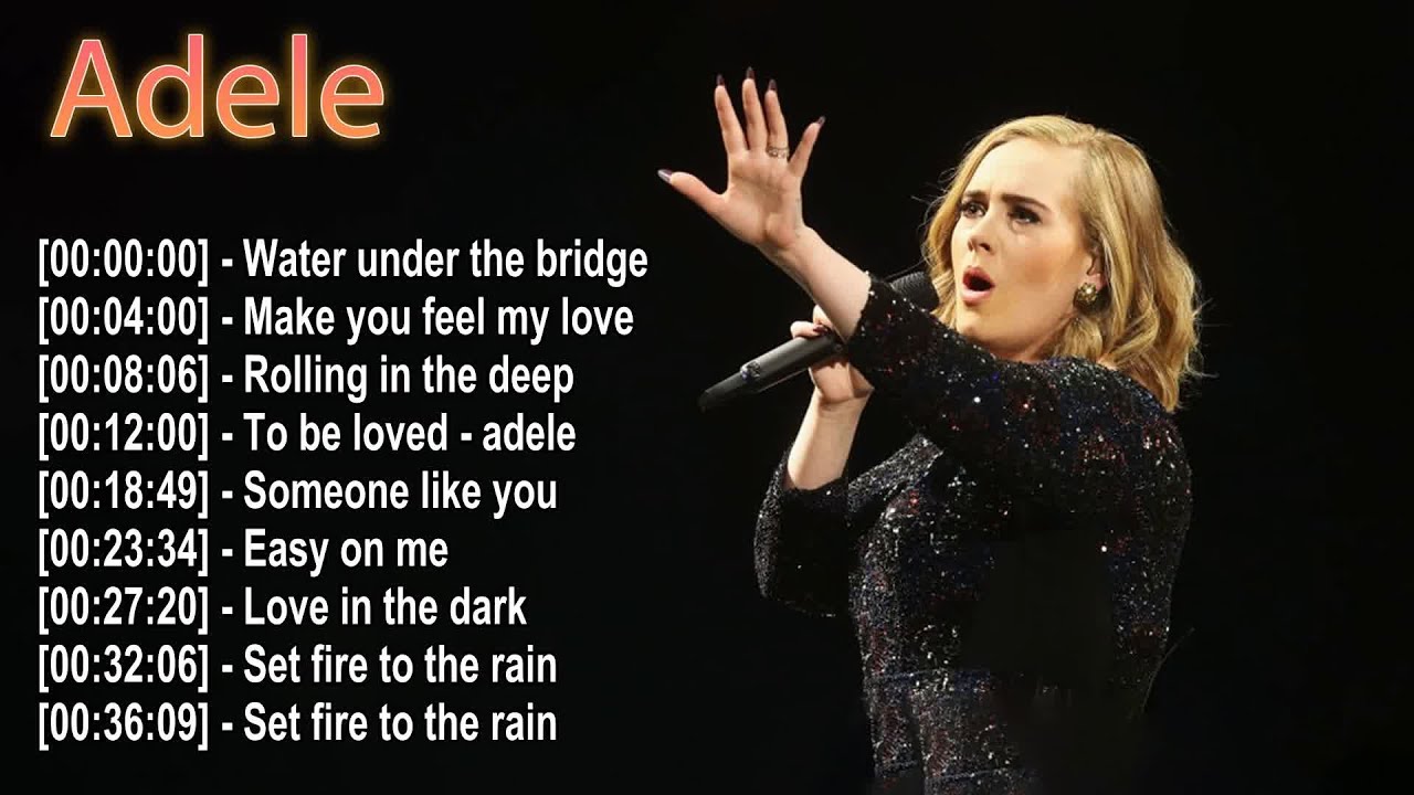 Best of Adele – Soulful Songs for Rainy Days ☔
