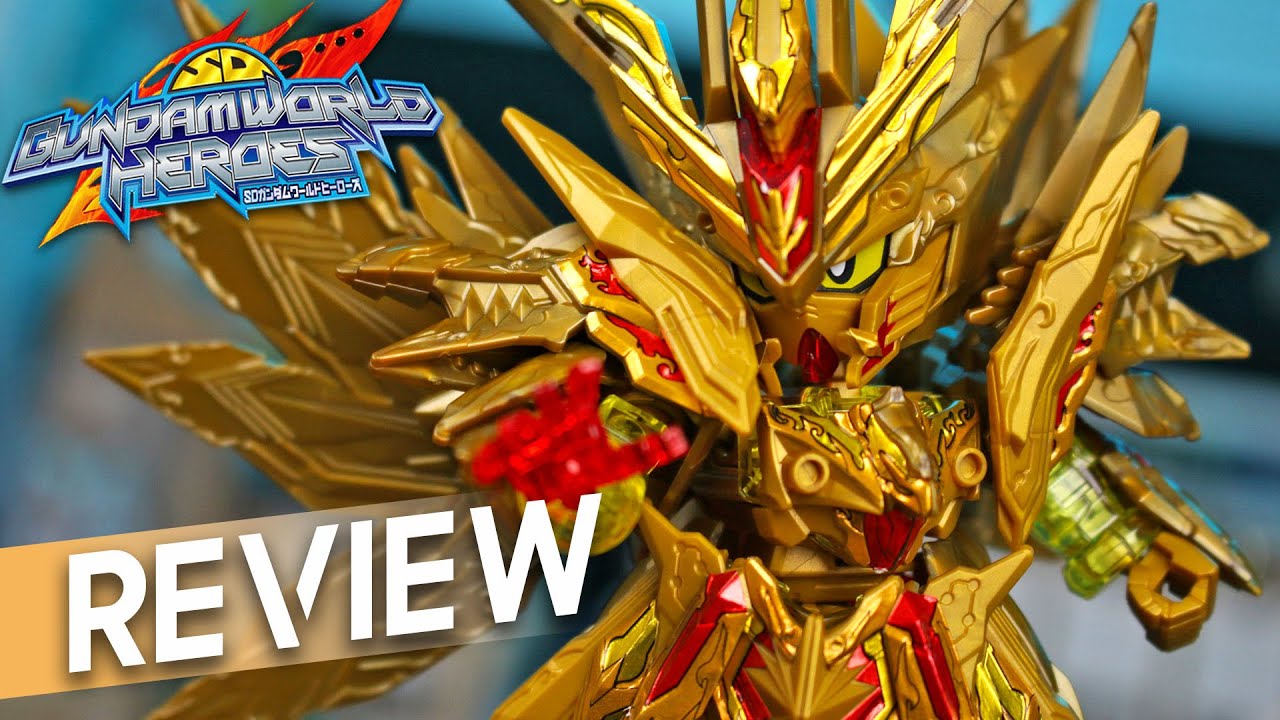 SDW Heroes Superior Strike F Dragon - SD Gundam UNBOXING and Review!