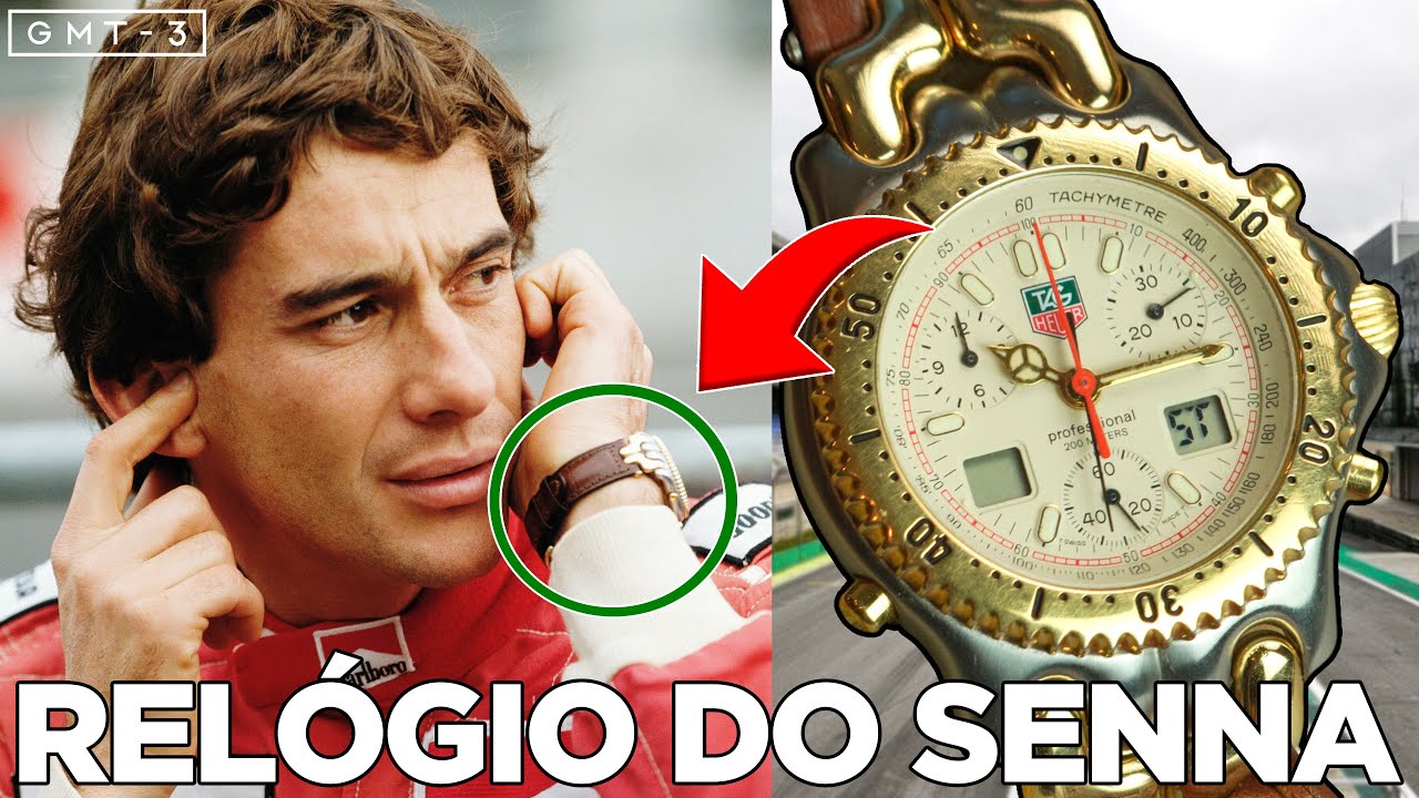 O Relógio do Ayrton Senna - TAG Heuer S/el Chronograph