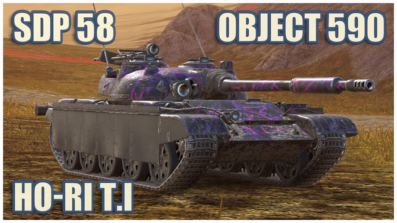 Object 590, SDP 58 Zurawik & Ho-Ri T.I &bull; WoT Blitz Gameplay