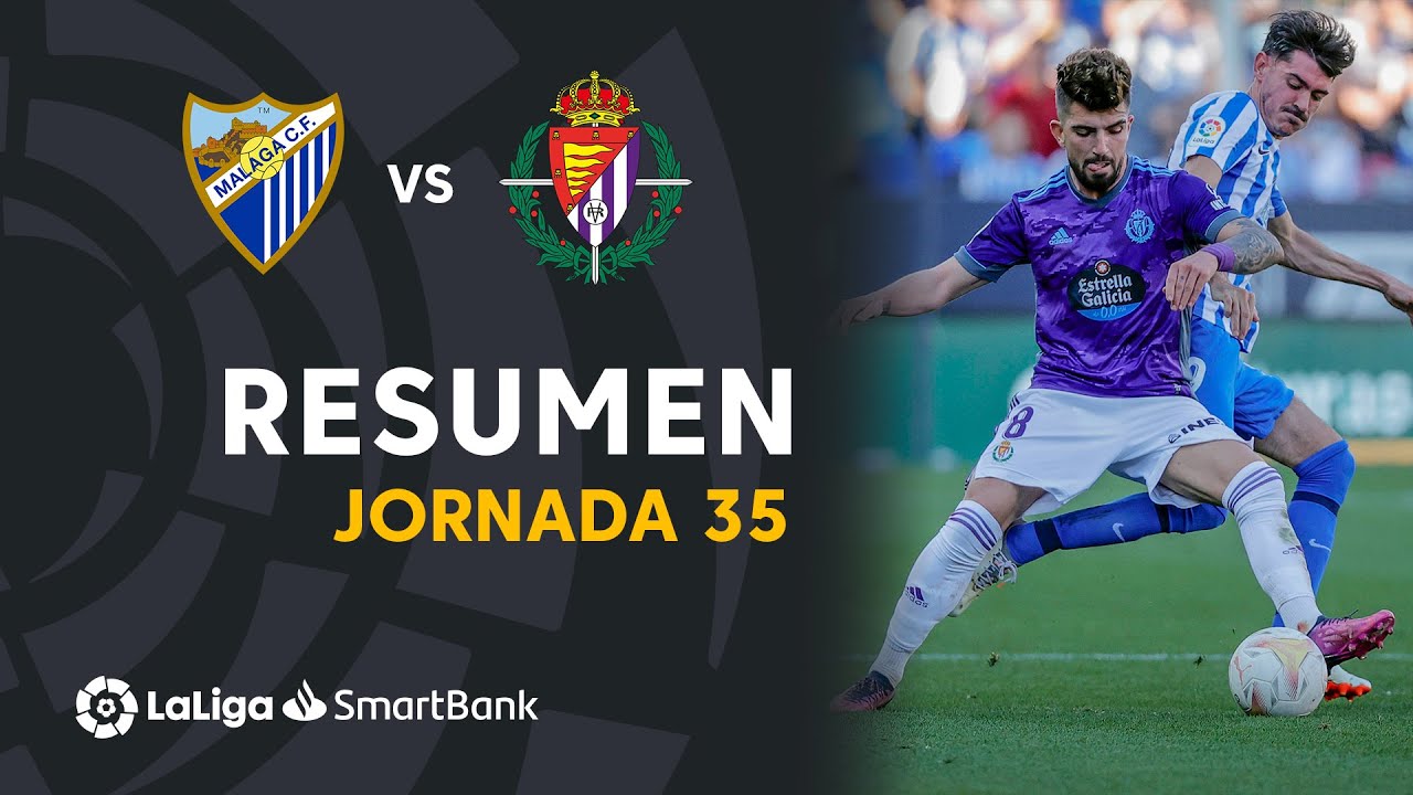 Resumen de Málaga CF vs Real Valladolid (2-2)
