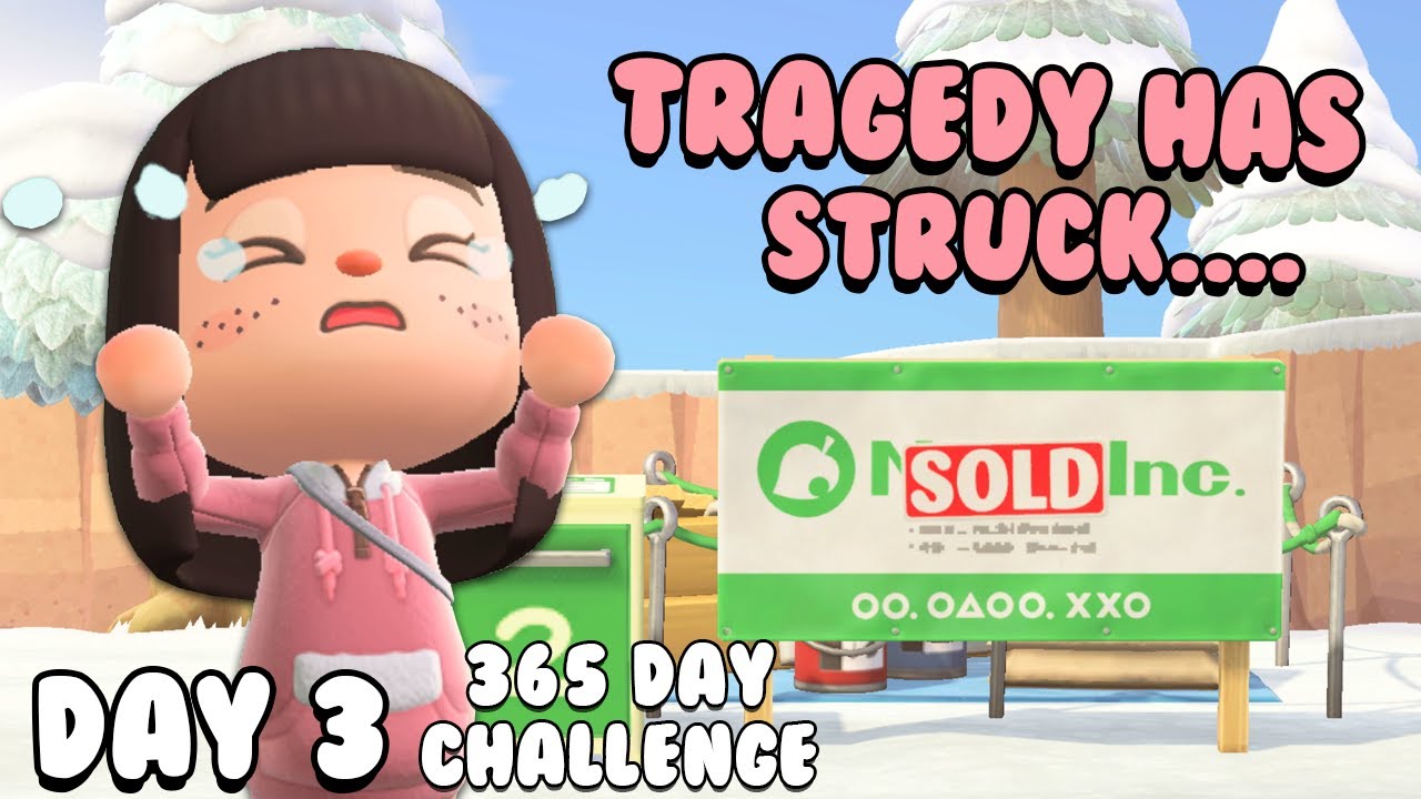 I'm a Productivity DEMON | 365 Days of Animal Crossing Challenge [DAY 3]