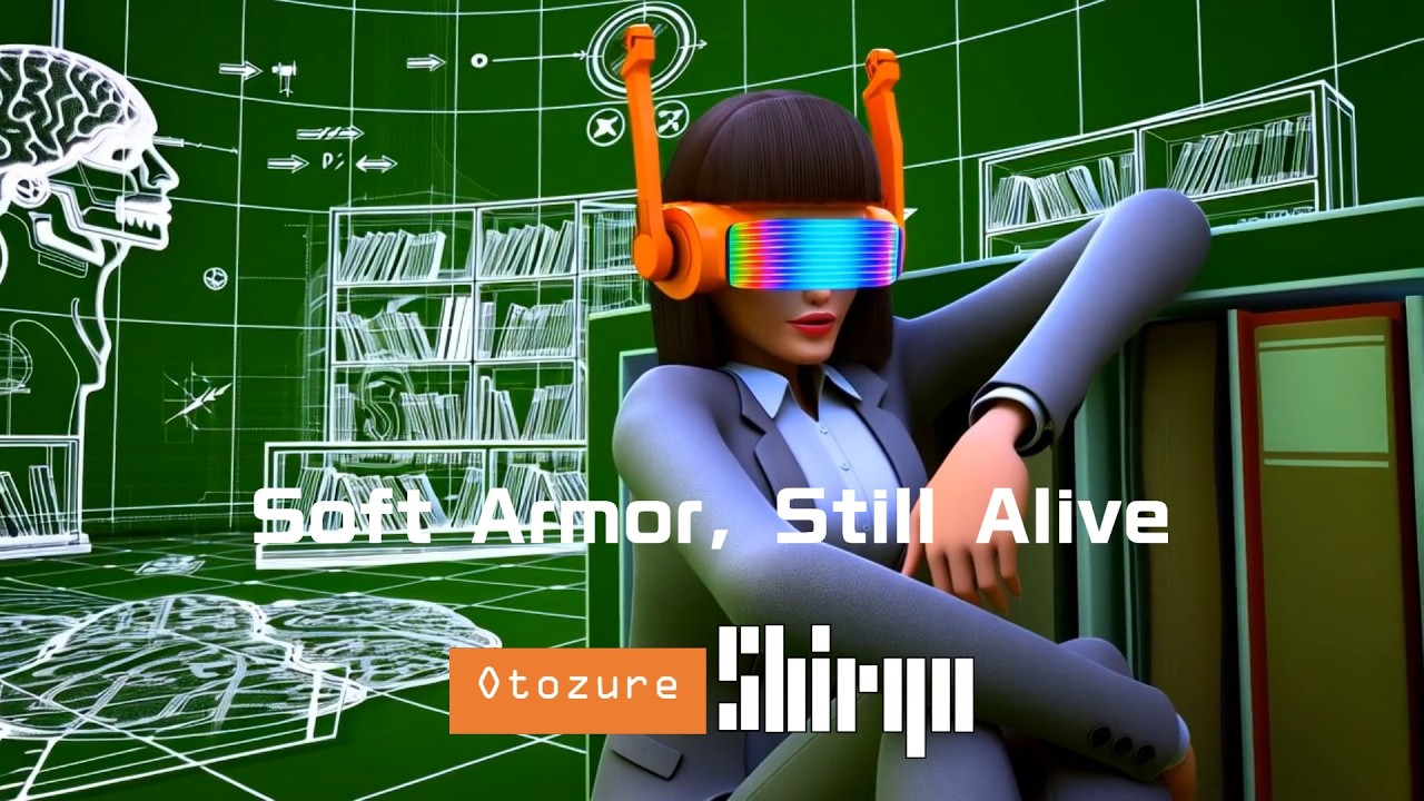 【AI Music】音連・紫龍 - 柔らかい鎧をまとって 私はまだ生きている, Otozure Shiryu - Soft Armor, Still Alive [ MV ] #jpop