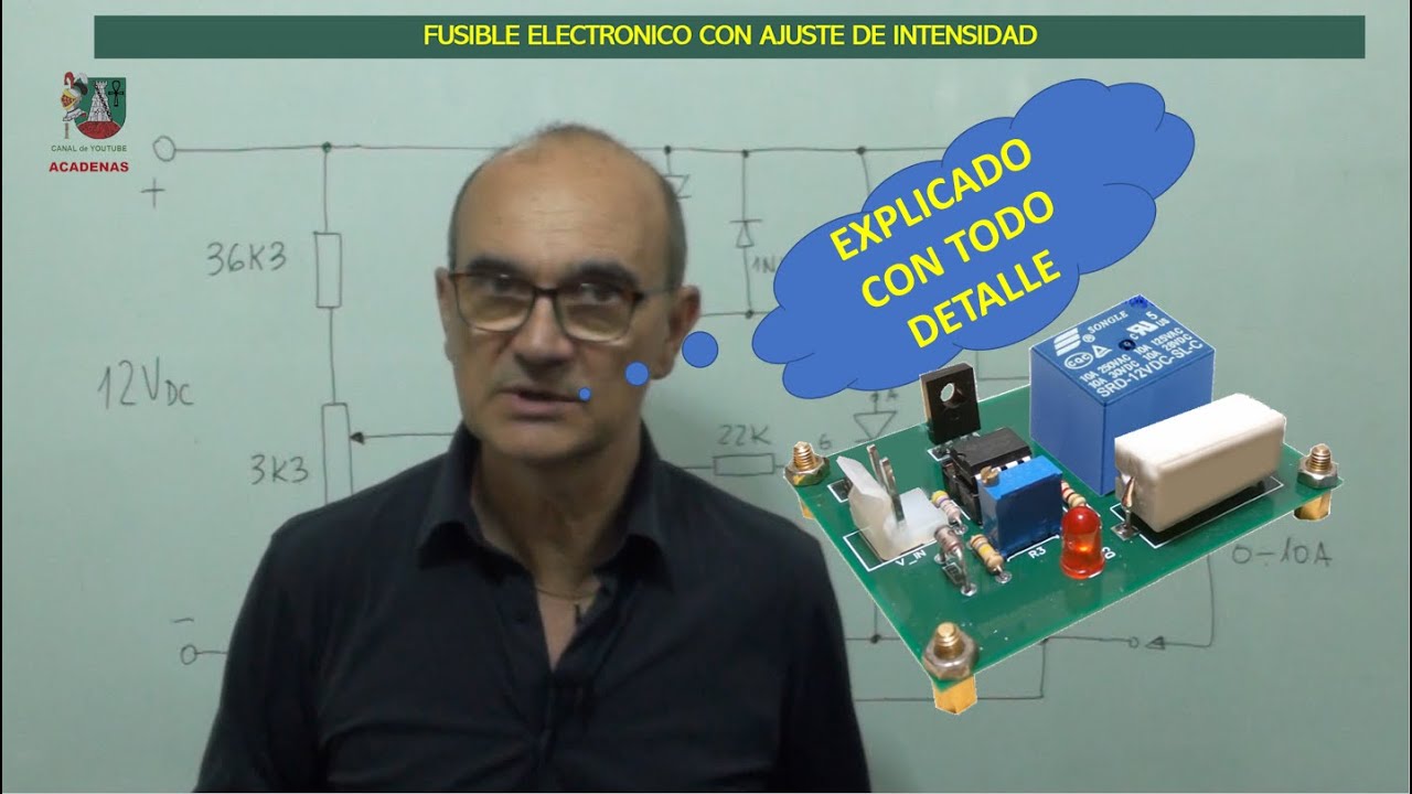 Facil Circuito fusible electrónico con ajuste de intensidad (clase 136.1)