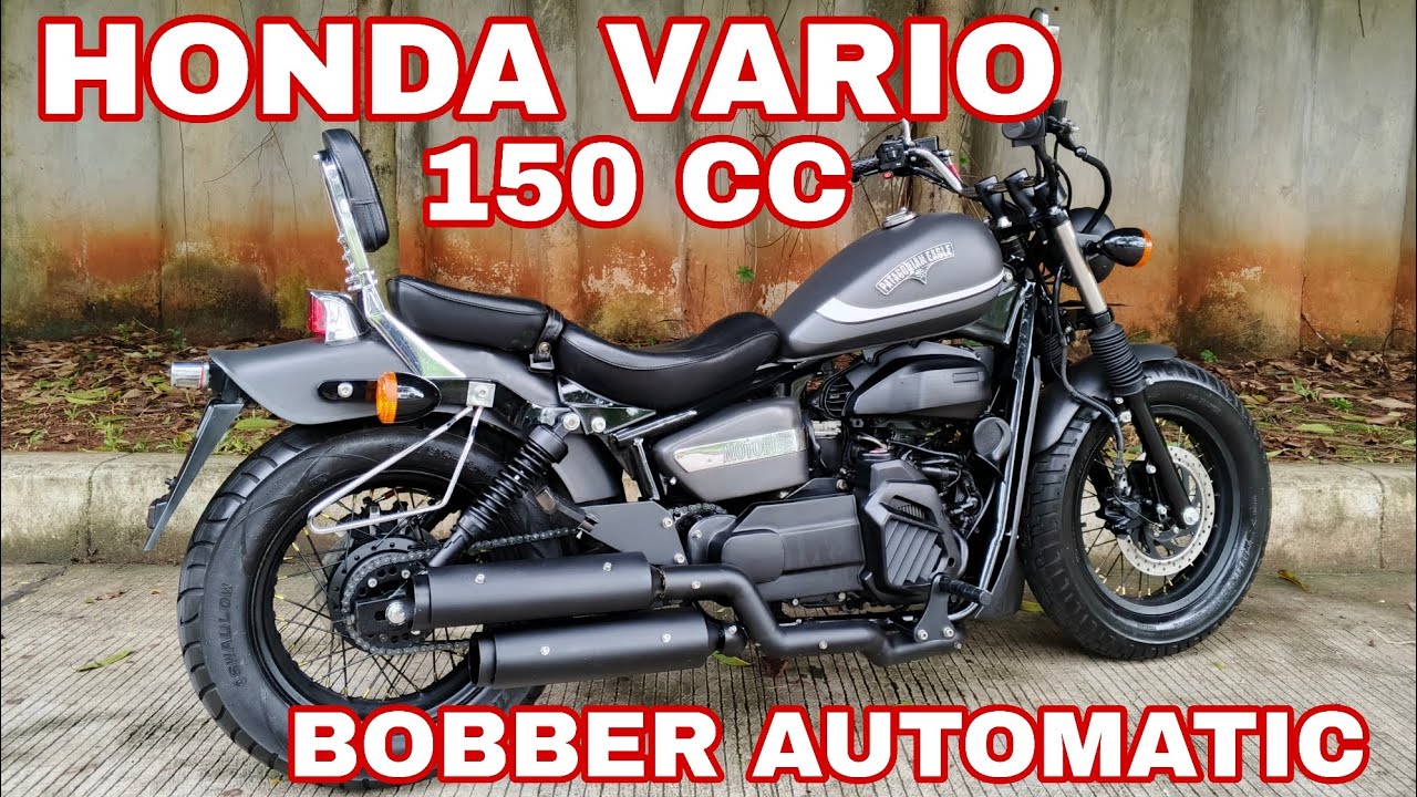 CRUISER BOBBER AUTOMATIC HONDA VARIO 150 CC BY ORDER FROM BALI | KOJAY GARAGE 