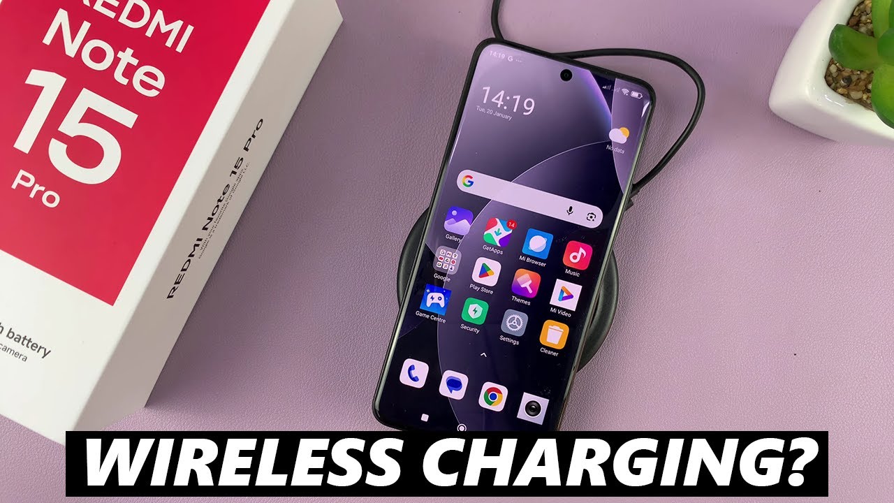 Поддерживает ли Redmi Note 15 Pro беспроводную зарядку?