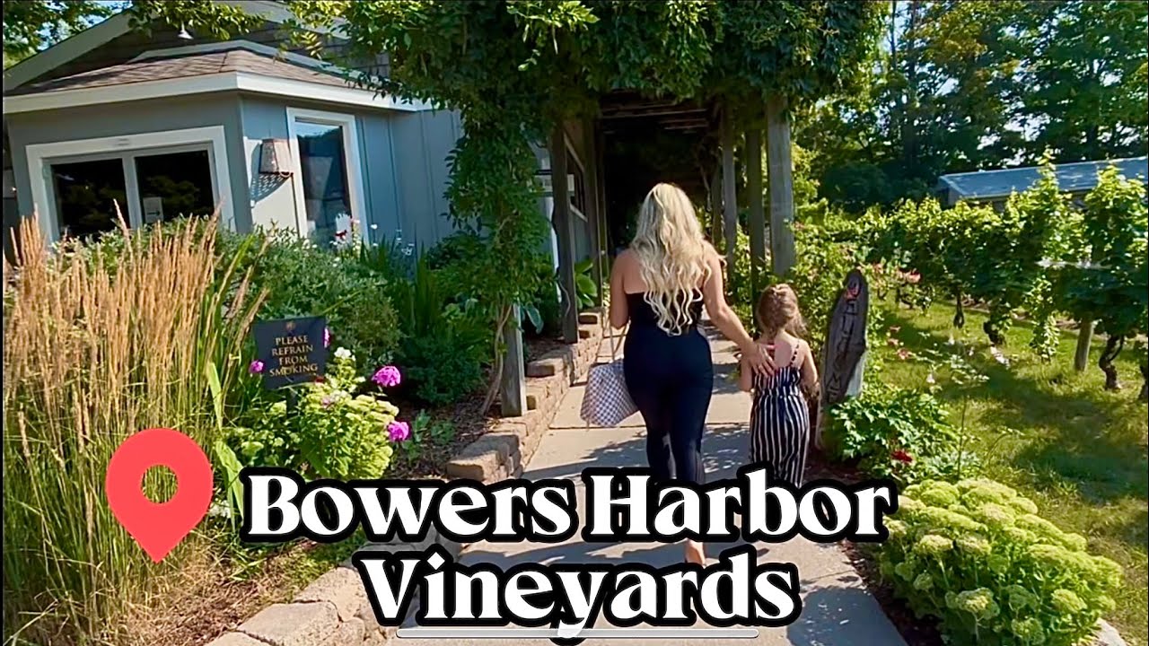Traverse City Wine Tasting 🍷| Bowers Harbor Vineyards | Michigan Wineries | Episode 9
