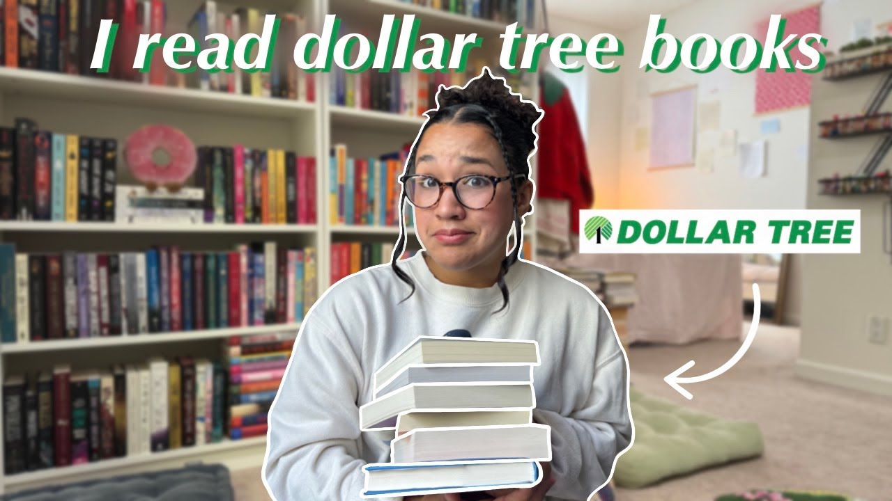 Reading Dollar Tree books for a week📚＄🌳 *reading vlog*
