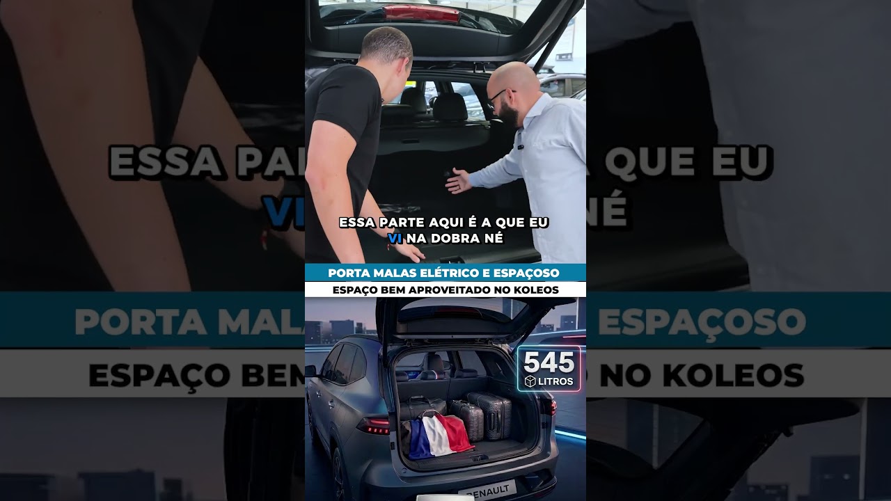 Um dos mais espa&ccedil;osos da categoria! RENAULT KOLEOS