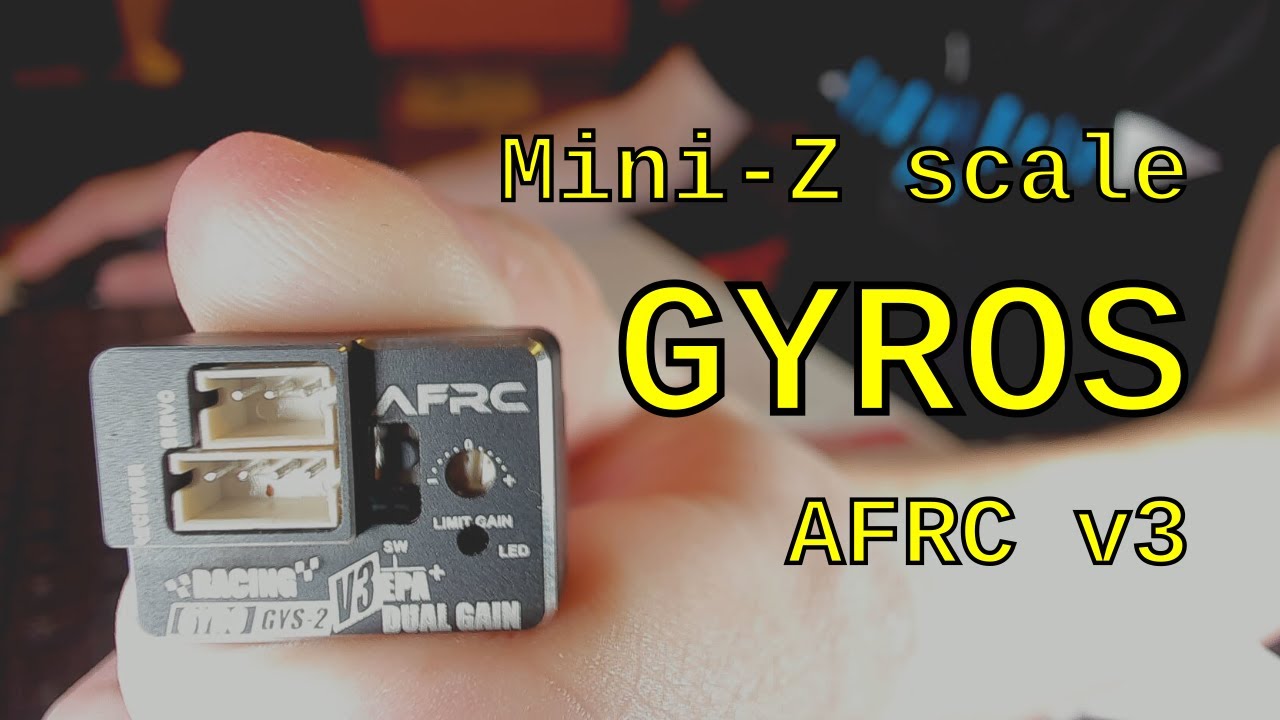 Blitz Tech - Talking about race and drift gyros + AFRC Gyro review