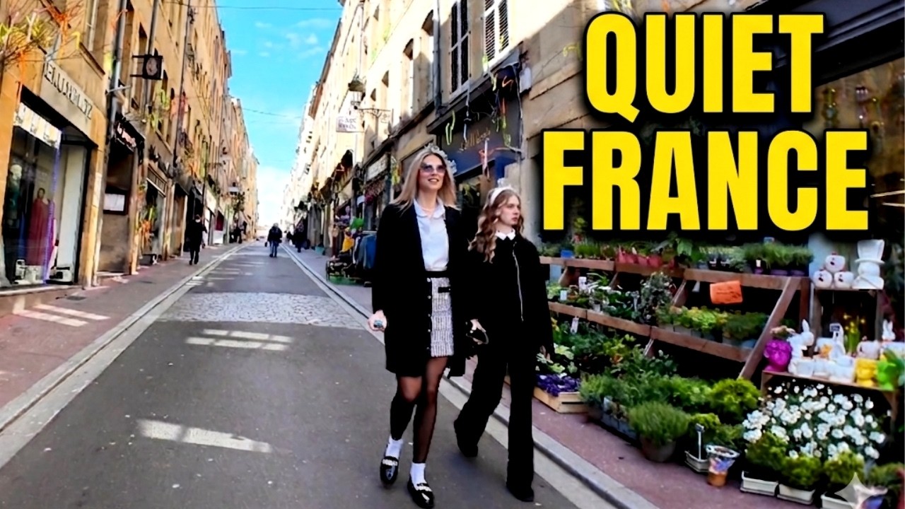 Metz France Looks Unreal 😍 | 4K Walking Tour