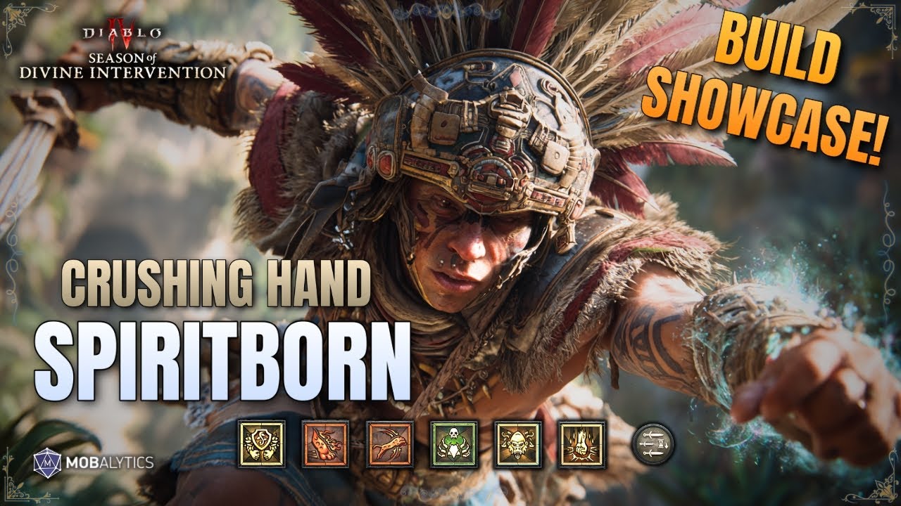 This Crushing Hand Spiritborn SMASHES The Endgame In Diablo 4 Season 11!