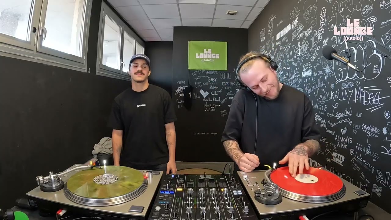 Lalo b2b Max Brachais - Le Lounge Radio | Residency #5 - Vinyl session