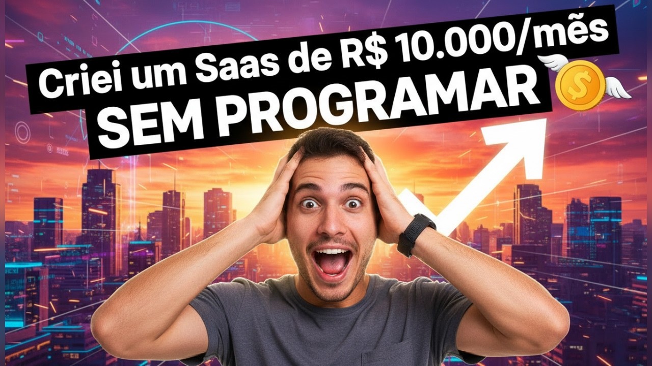 Criei um SaaS de R$ 10.000/mês SEM PROGRAMAR (Lovable + Stripe)
