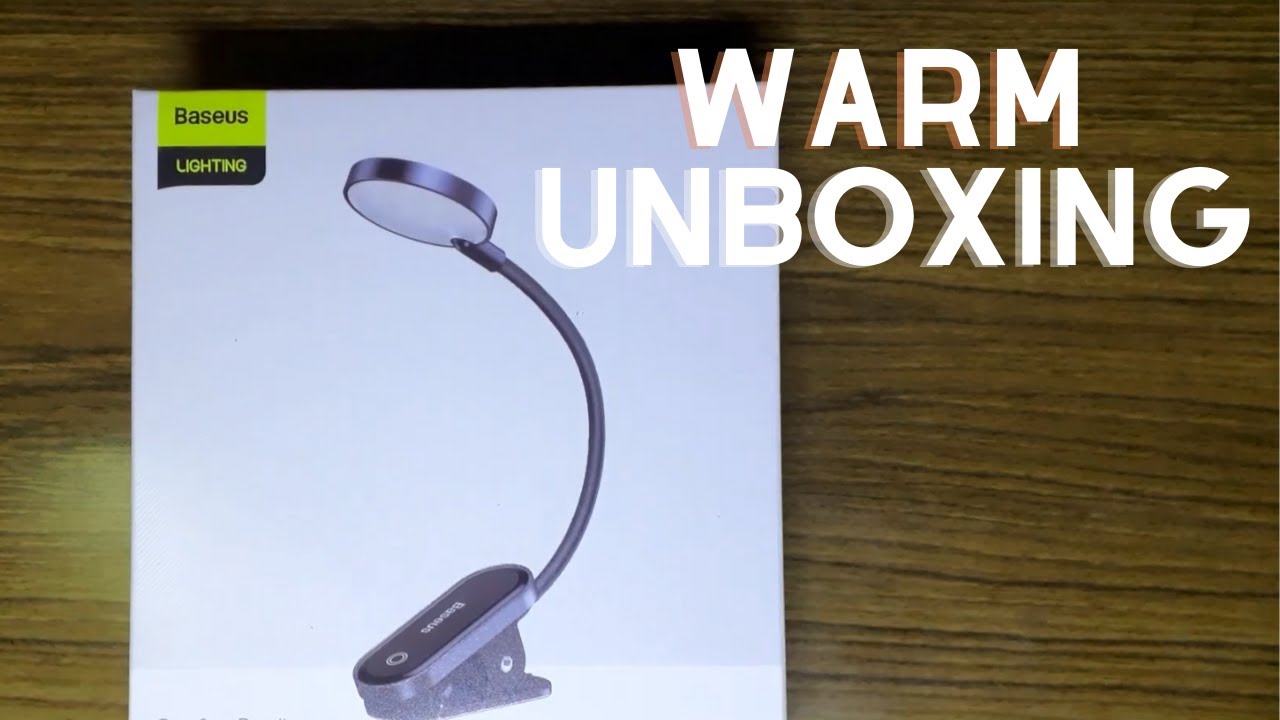 Baseus Comfort Reading Mini Clip Lamp | The Magic You Can Touch