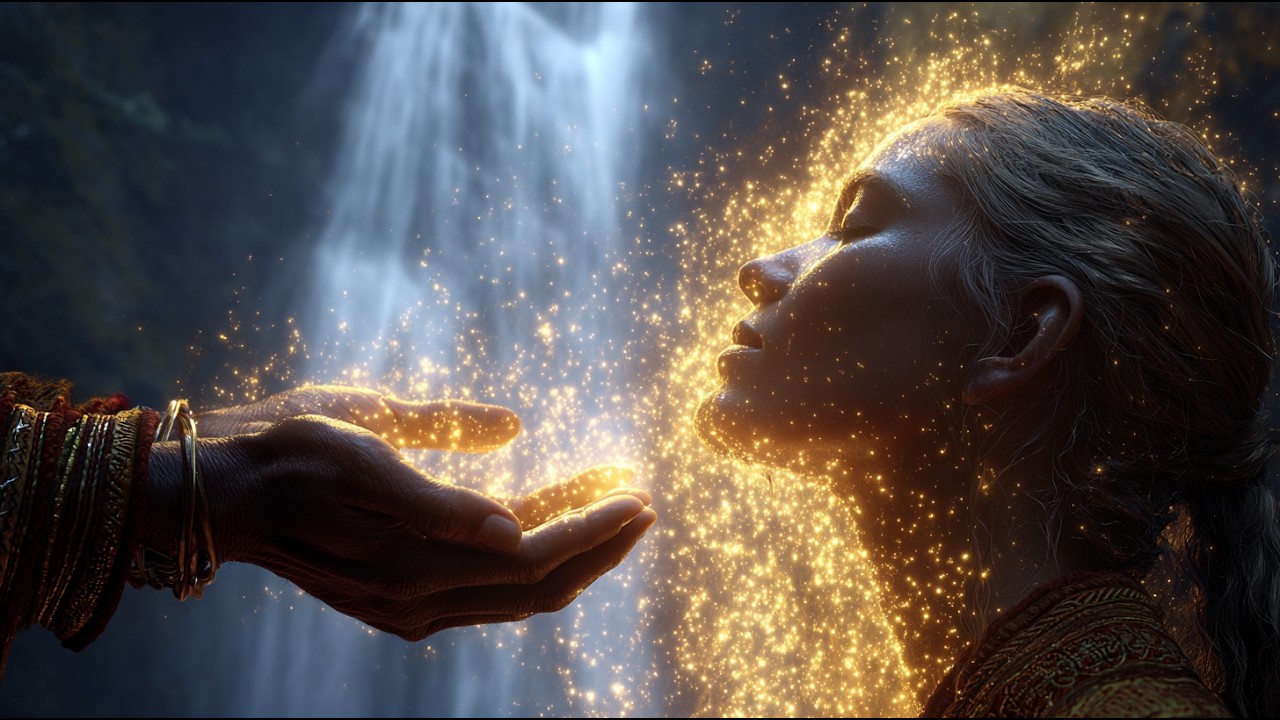 FEEL Waterfall Spirit Healing 🏞️ Native American Shamanic Ritual Energy • 432Hz