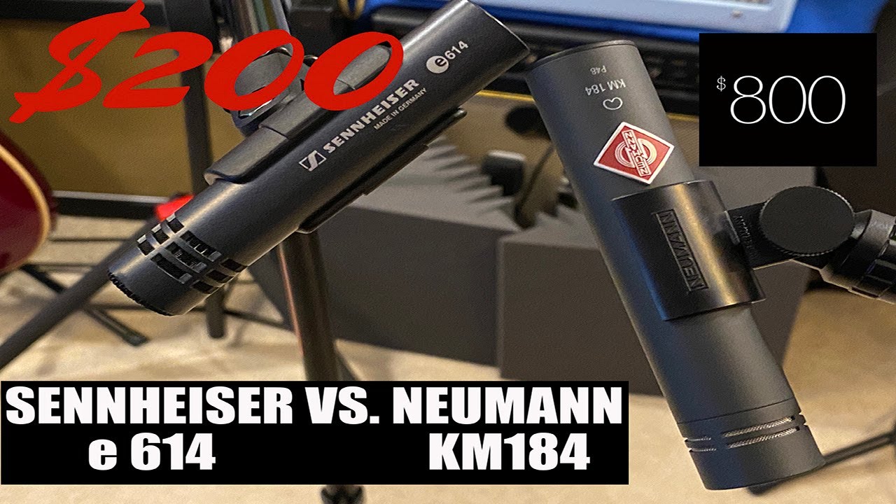 SENNHEISER e 614 и NEUMANN KM184 — ЕСТЬ ЛИ РАЗНИЦА??$$$
