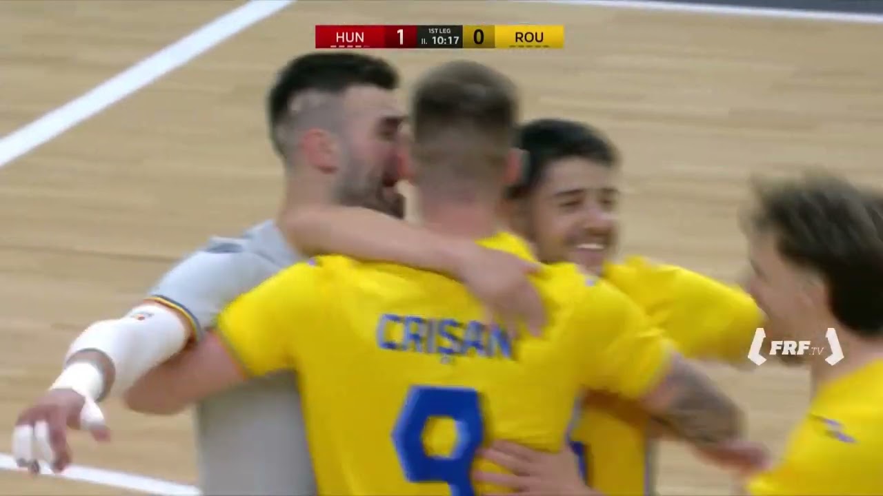 Baraj Futsal EURO 2026 | Ungaria - România 3-2 (Rezumat)
