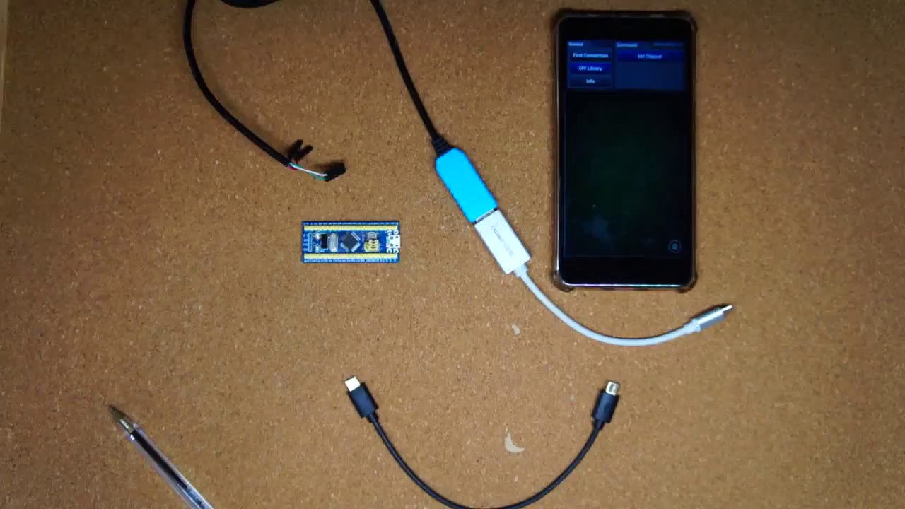 Flashing STM32 with Android