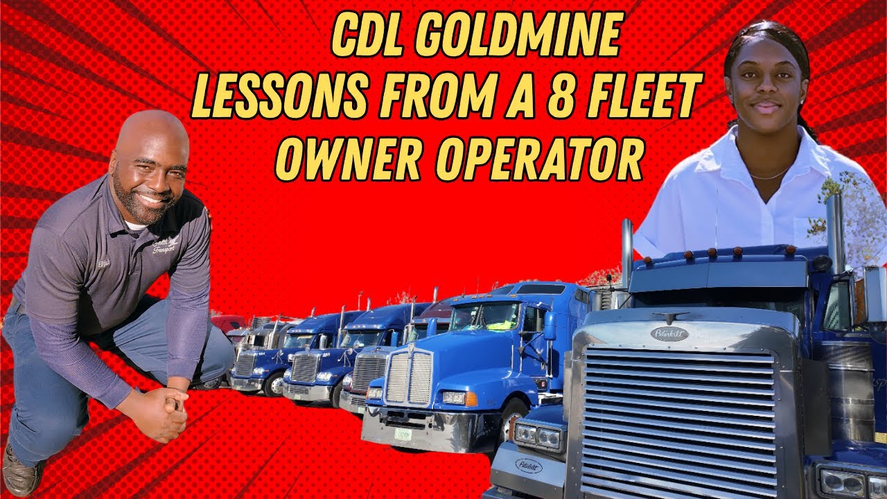 From Company Driver To Fleet Owner | The Journey To Owning 8 Trucks | JustTruknIt