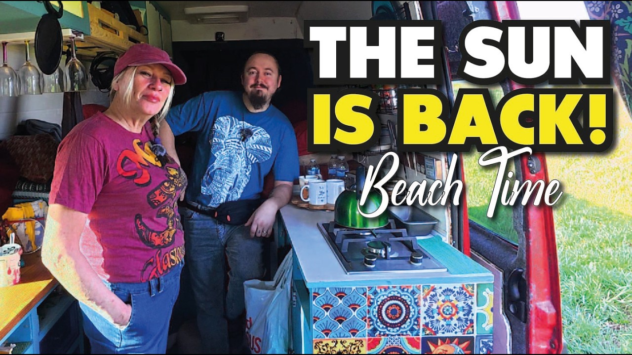The Sun Is Finally Back ☀️ | Vanlife Breakfast & Getting Ready for Herne Bay