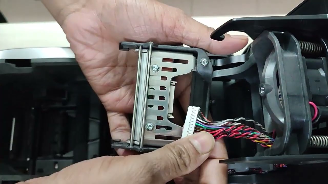 Zebra ZC300 Printer Head Change