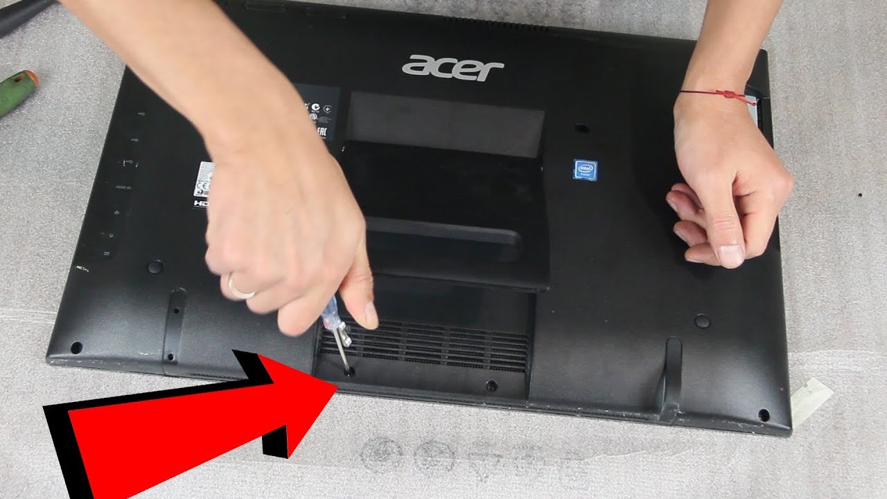 💻 КАК РАЗОБРАТЬ МОНОБЛОК 💻 РАЗБОРКА И ЧИСТКА МОНОБЛОК ACER