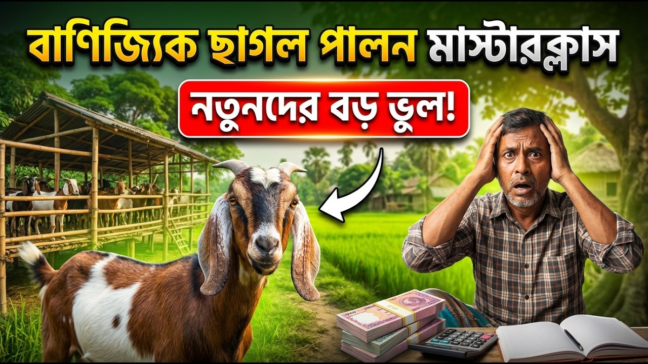 বাণিজ্যিক ছাগল খামার শুরু করার আগে এই ভুলগুলো জানুন! Goat Farming Guide