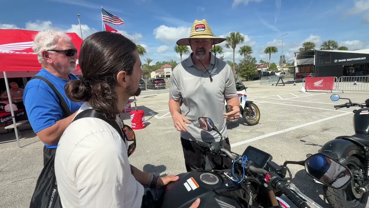 Daytona Bike Week.  2/27/26.  First Day. International Speedway Demo Bike Selection.  