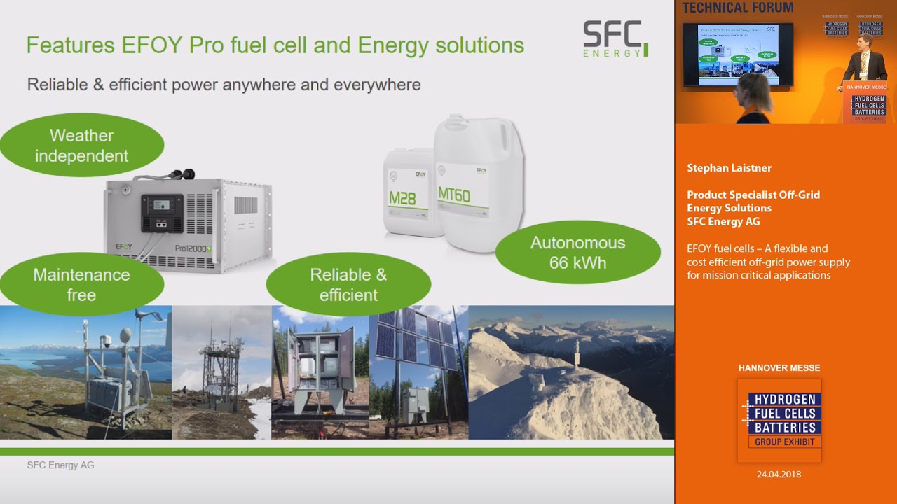 EFOY fuel cells