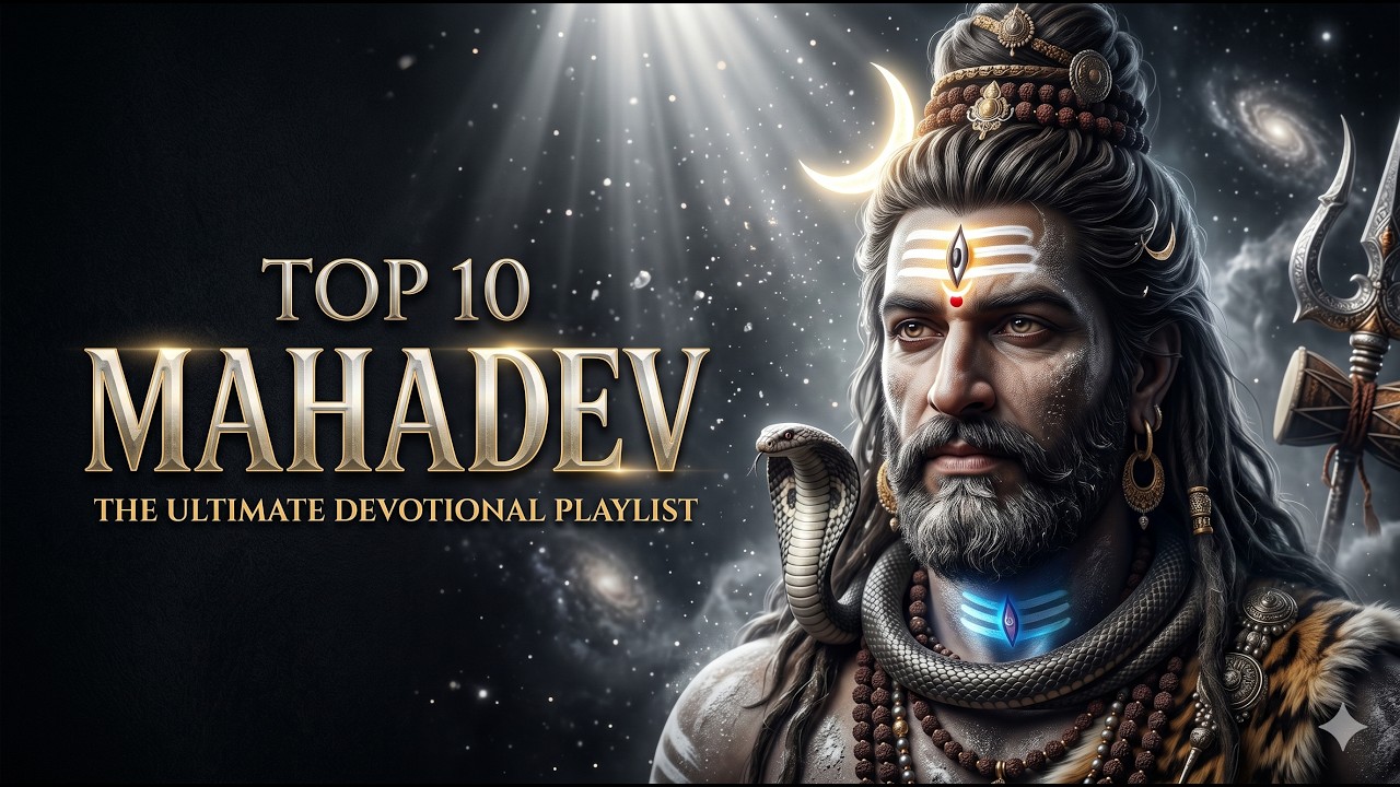 The Ultimate Lord Shiva Playlist 🕉️ Top 10 Songs for Meditation, Sleep & Puja 2025 🔱