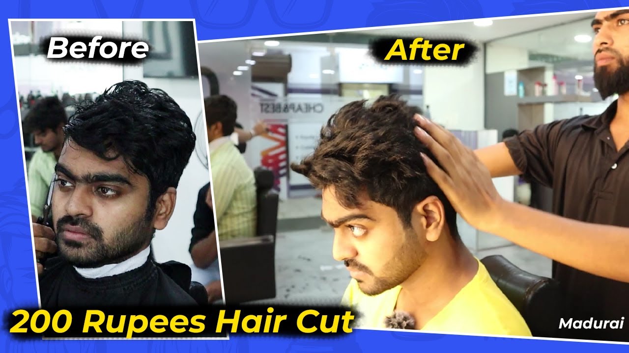 200 Rupees | Cheap and Best | Hair Saloon | Madurai | Tamil