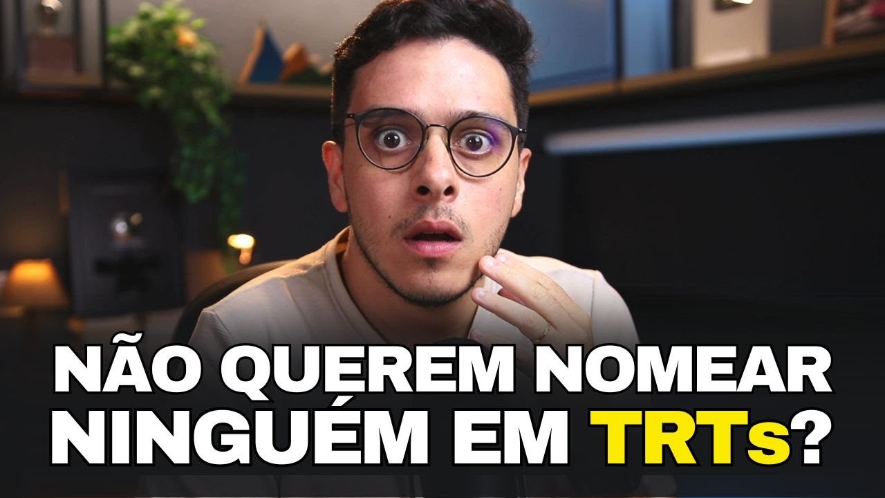 Concursos de TRTs v&atilde;o NOMEAR POUCO em 2026?