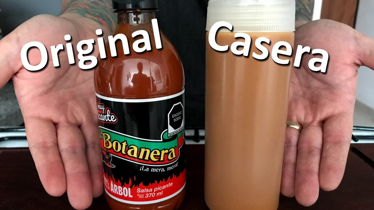 Asi se hace la salsa botanera casera | #cocinamexicana #salsapicante #comidamexicana