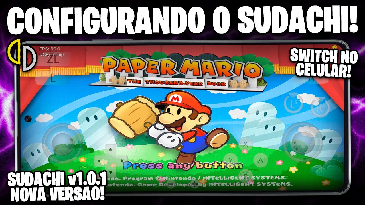 NOVO SUDACHI v1.0.2 CHEGOU! | Emulador de SWITCH para ANDROID! | Como Configurar o SUDACHI ANDROID!