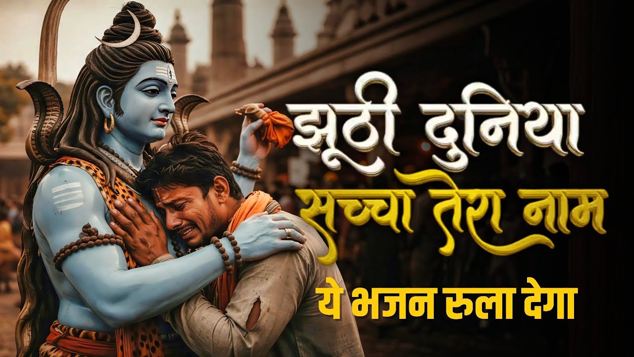 ऐसा दर्द भरा शिव भजन पहले कभी नहीं सुना होगा 😭 | झूठी दुनिया, सच्चा तेरा नाम 🙏 | Painful Shiv Bhajan