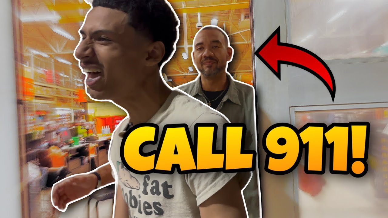 We Got Kicked Out IMMEDIATELY… (Screaming in Stores Prank)