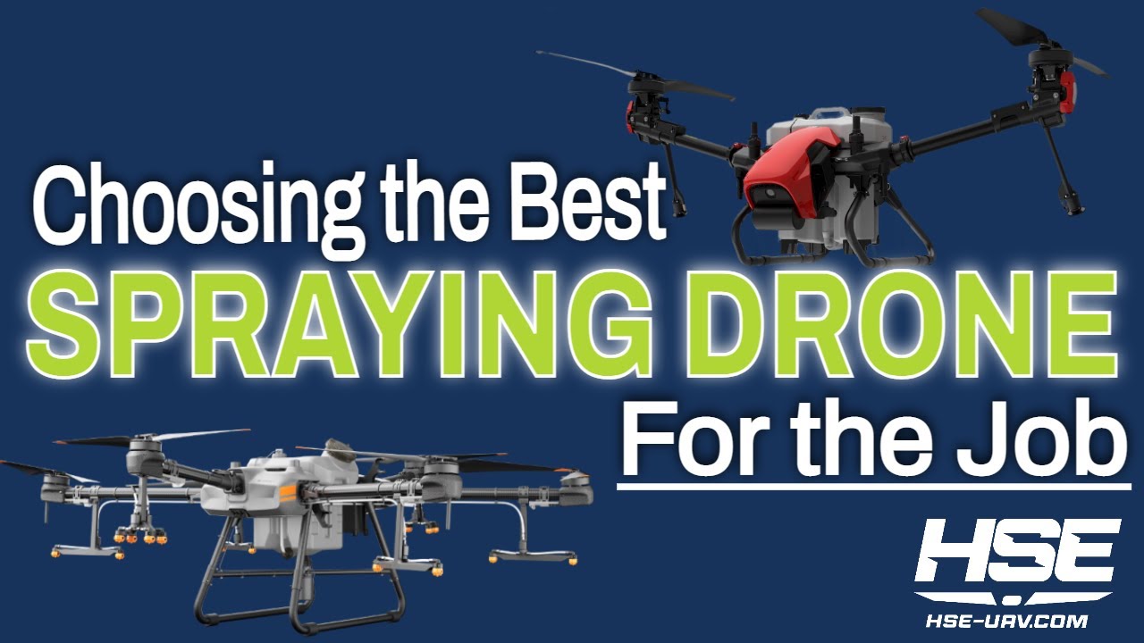 Choosing the Best Spraying Drone for Your Farm / Business
