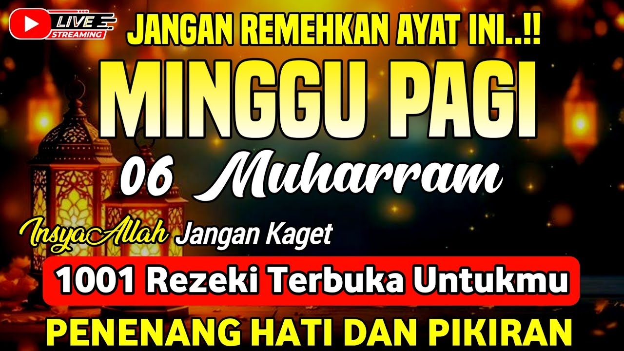 BISMILLAH KUNFAYAKUN 🤲🤲 SESEPI APAPUN USAHA,BISA DILARISKAN DENGAN AYAT INI | SEMOGA MENDAPAT BERKAH