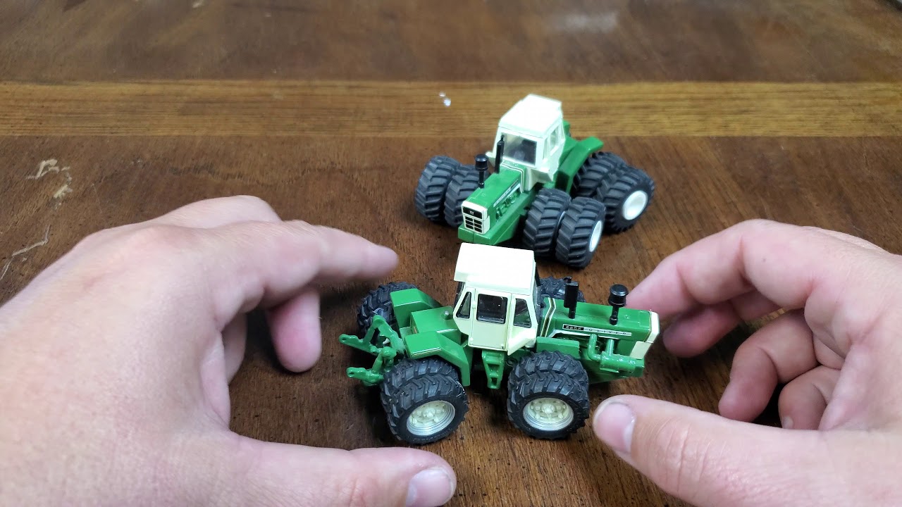 1/64 Oliver 2655 National Farm Toy Show Tractor. custom oliver 2655 4wd tractor