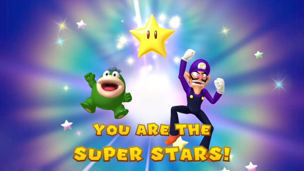 Mario Party 10 Mario Party #487 Spike vs Daisy vs Mario vs Waluigi Mushroom Park Master Difficulty
