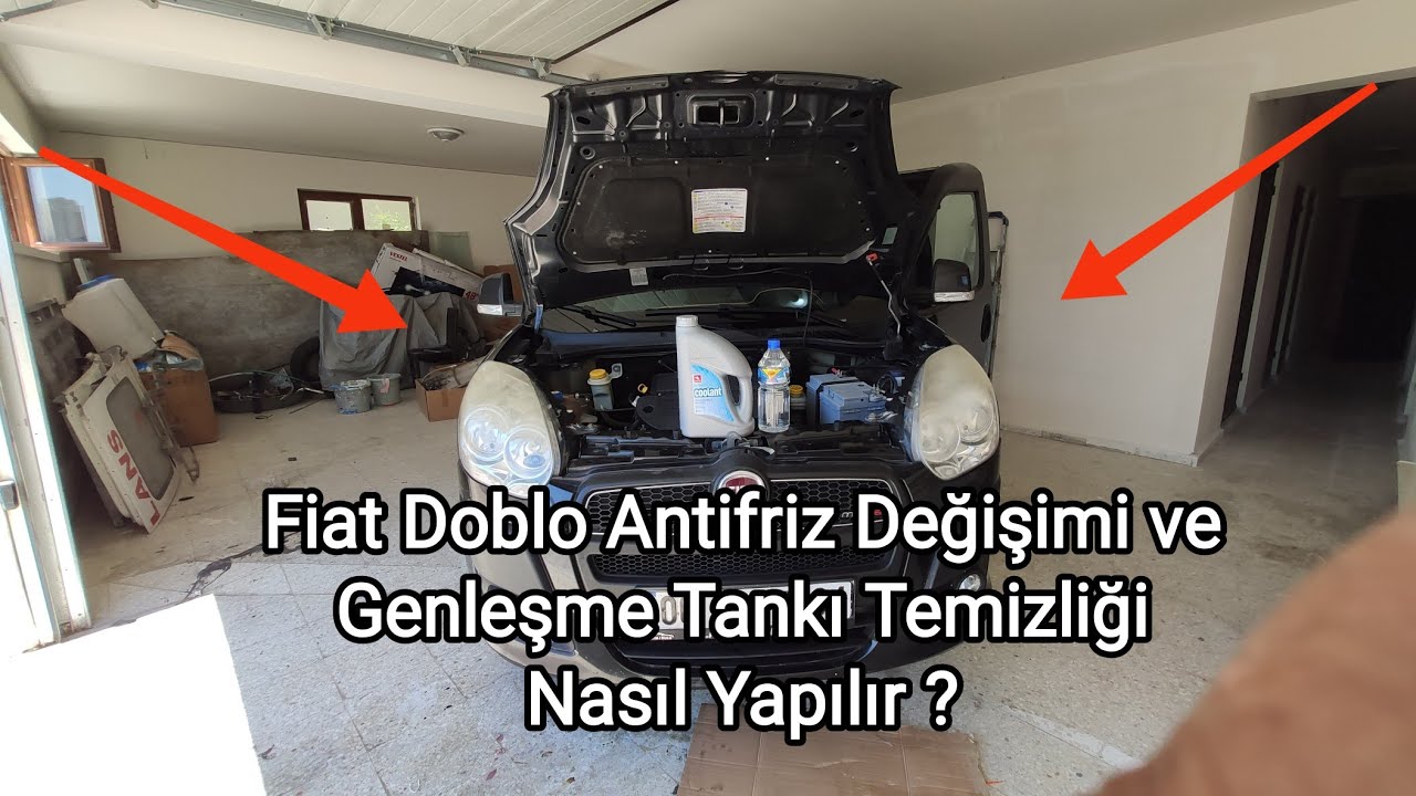 Fiat Doblo 1.3 Multijet Antifriz Değişimi Nasıl Yapılır ?