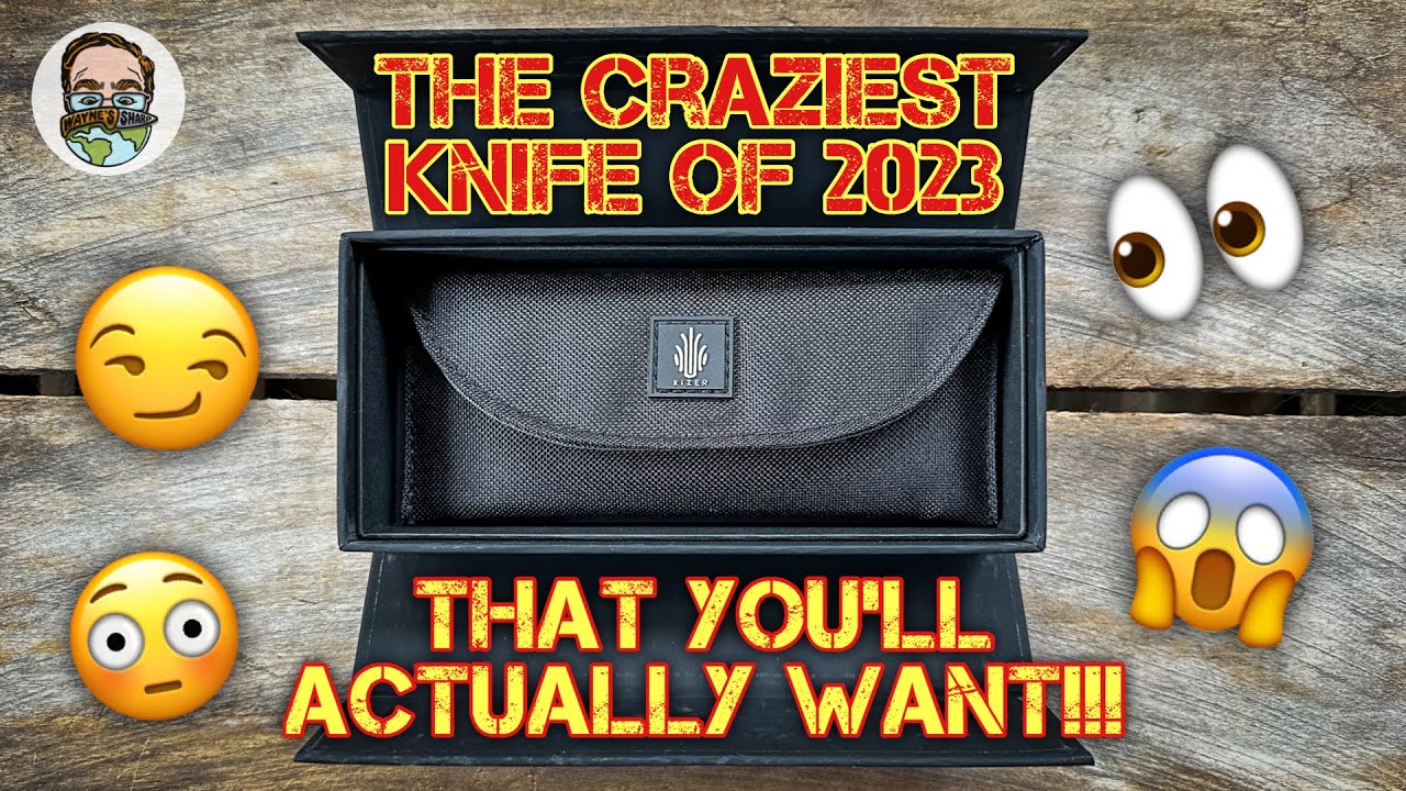 The CRAZIEST knife of 2023 that you will actually WANT!! 😱😍🔥🔥
