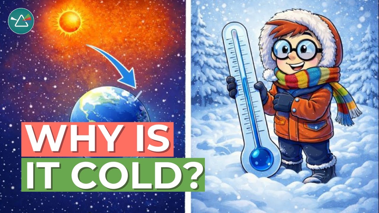 Почему холодно? Объяснение зимних условий.