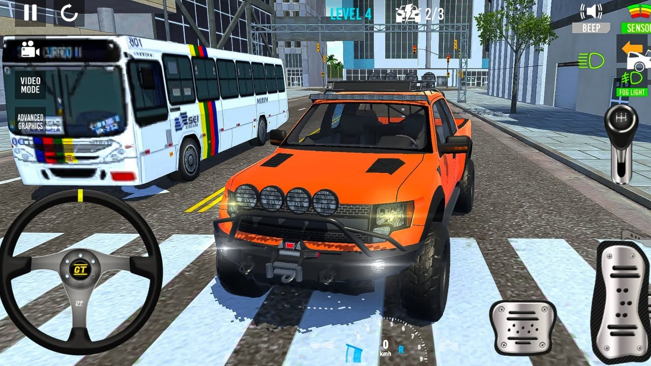 New Car Parking School Driving - Multi-level Parking License Simulator 3D -Car Game Android GamePlay